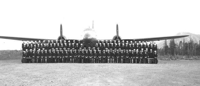 VP-4 P2V and 119 personnel