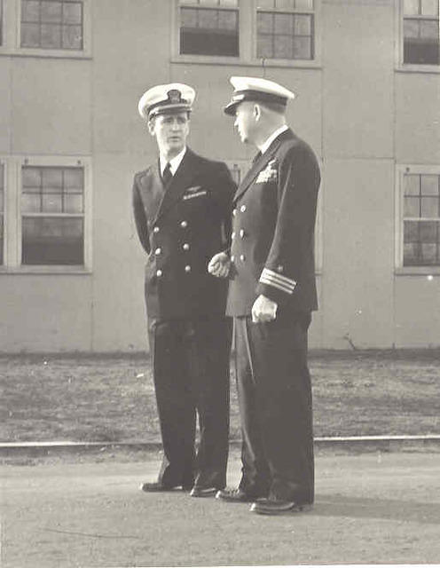 VP4 - LCDR Dailey (XO) and CDR Pollock (CO)