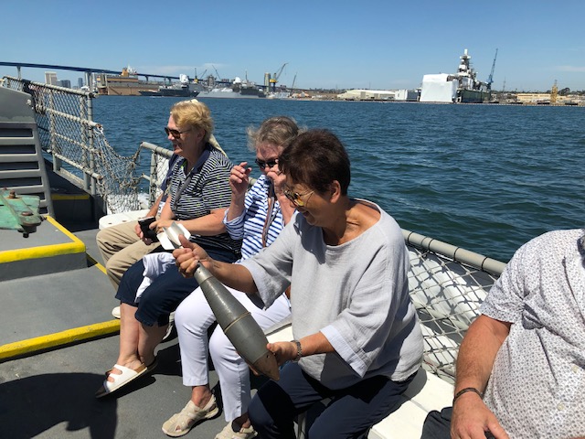 VP4SD2019 Mary Rentfrow - Gloria A2Z - Lily Lee Swift Boat Tour 9-14-19 